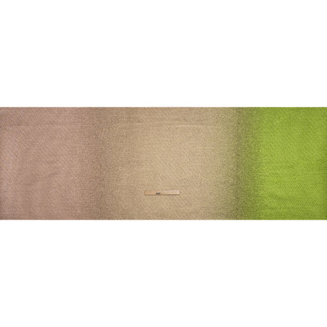 Metallic Luxury Brocade - Lime Green and Gold Crackled Ombre
