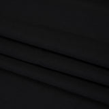 Wool Twill Suiting - Black - Deadstock