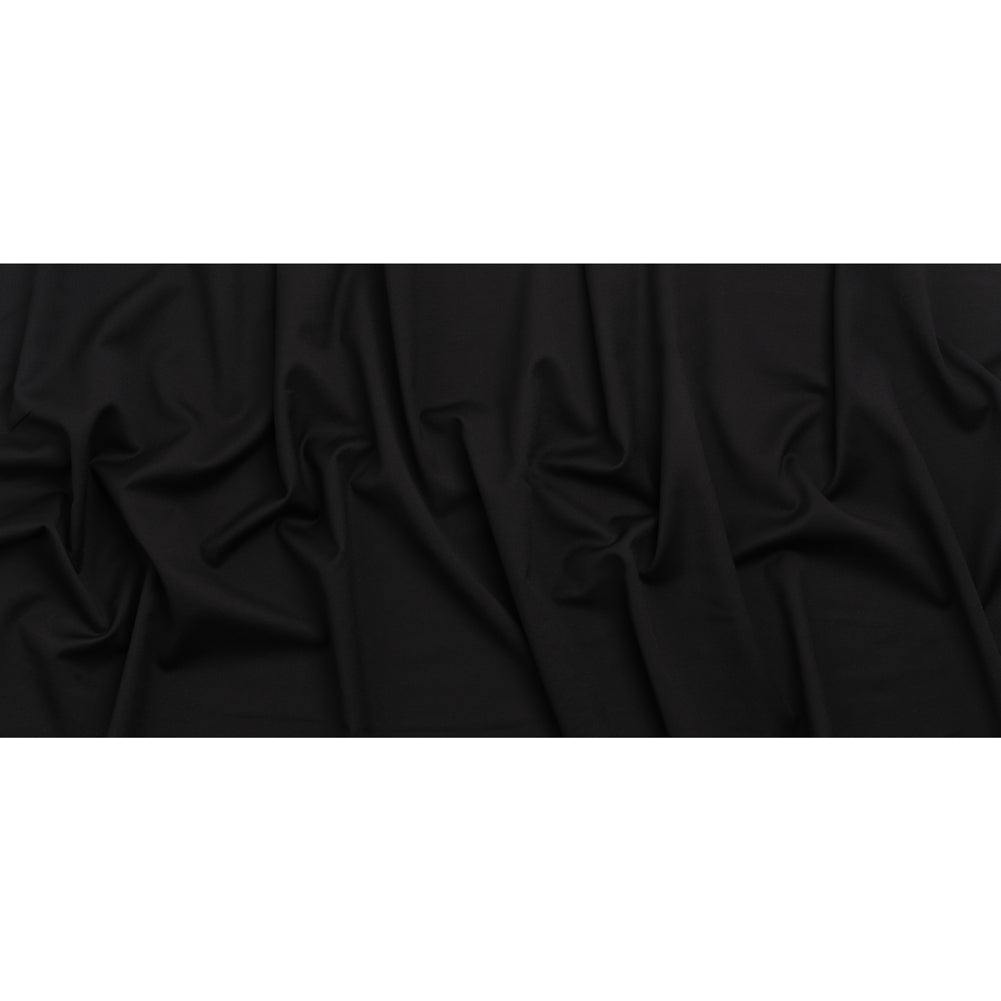 Wool Twill Suiting - Black - Deadstock
