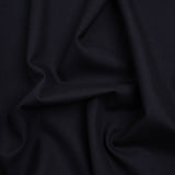 Wool Pique Suiting - Navy Blue Birdseye - Deadstock