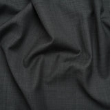 Wool Twill Suiting - Heathered Gray - Deadstock