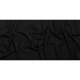 Super 120 Wool Suiting - Black and Gray Dotted Pinstripes - Deadstock