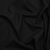 Super 120 Wool Suiting - Black and Gray Dotted Pinstripes - Deadstock