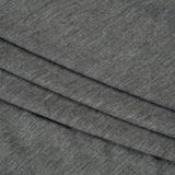 Stretch Rayon Jersey - Dark Heathered Gray - Deadstock