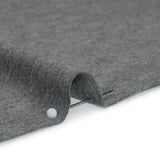 Stretch Rayon Jersey - Dark Heathered Gray - Deadstock