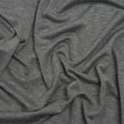 Stretch Rayon Jersey - Dark Heathered Gray - Deadstock