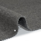 Alpaca Wool Coating Double Face - Medium Gray