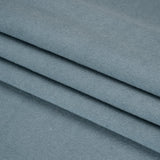 Brushed Lightweight Wool Blend Coating - Light Blue - Ellamar Collection