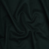 Brushed Lightweight Wool Blend Coating - Rain Forest Green - Ellamar Collection