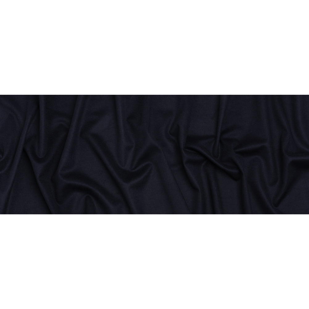 Brushed Lightweight Wool Blend Coating - Navy - Ellamar Collection