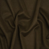 Brushed Lightweight Wool Blend Coating - Olive Brown - Ellamar Collection