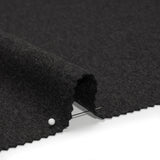 Brushed Lightweight Wool Blend Coating - Charcoal Gray - Ellamar Collection