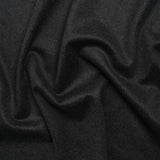 Brushed Lightweight Wool Blend Coating - Charcoal Gray - Ellamar Collection