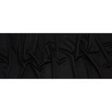 Brushed Lightweight Wool Blend Coating - Black - Ellamar Collection