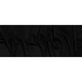 Brushed Cashmere and Wool Coating Double Face - Black