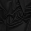 Heavy Brushed Wool Blend Twill Coating - Black