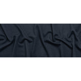 Heavy Brushed Wool Blend Twill Coating - Melange Blue