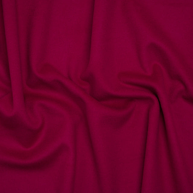 Brushed Wool Blend Coating - Azalea Pink - Emery Collection
