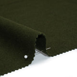 Brushed Wool Blend Coating - Kombu Green - Emery Collection