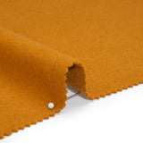 Brushed Wool Blend Coating - Marigold Yellow - Emery Collection