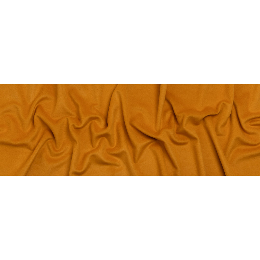 Brushed Wool Blend Coating - Marigold Yellow - Emery Collection