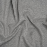 Brushed Wool Blend Coating - Light Gray - Emery Collection