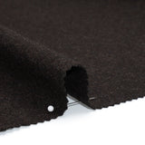 Felted Wool Blend Coating - Brown - Elliot Collection