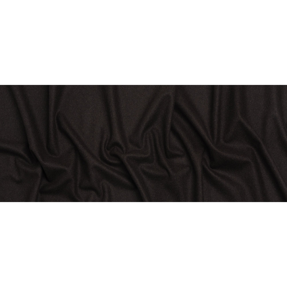 Felted Wool Blend Coating - Brown - Elliot Collection