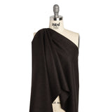 Felted Wool Blend Coating - Brown - Elliot Collection