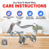 Goat Cookie Cutter 4 in B1112