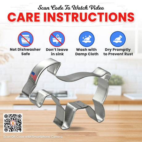 Goat Cookie Cutter 4 in B1112