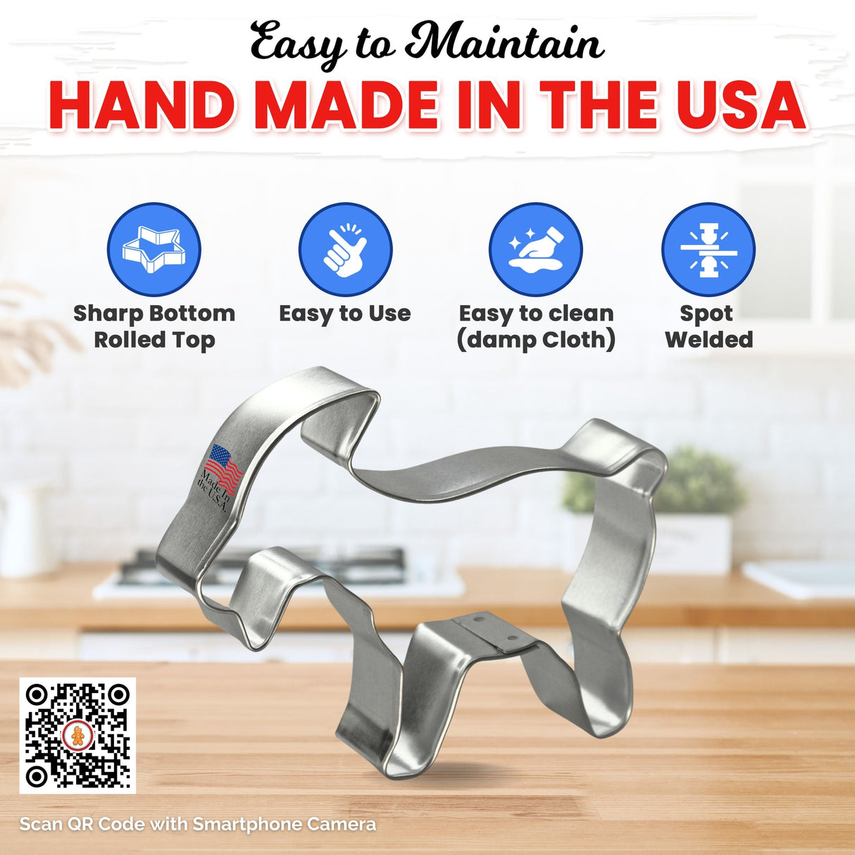 Goat Cookie Cutter 4 in B1112