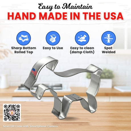 Goat Cookie Cutter 4 in B1112