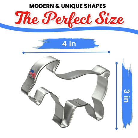Goat Cookie Cutter 4 in B1112