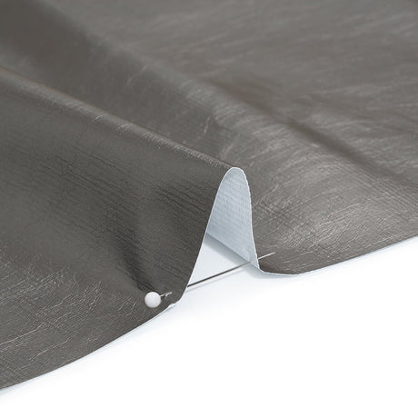 PU Coated Tyvek - Metallic Gray