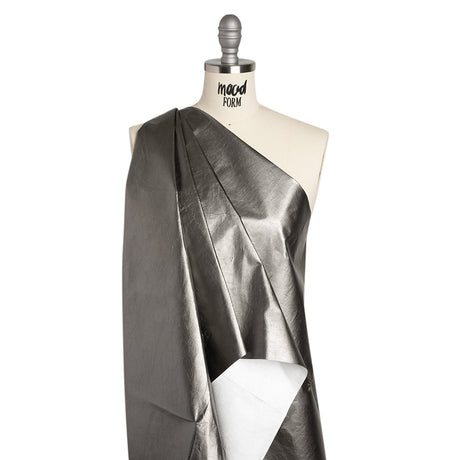 PU Coated Tyvek - Metallic Gray