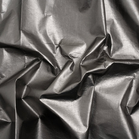 PU Coated Tyvek - Metallic Gray