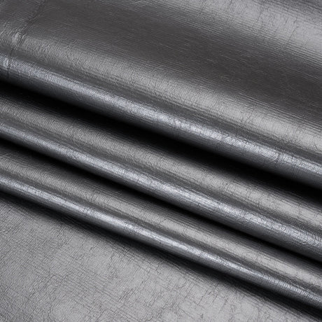 PU Coated Tyvek - Metallic Gunmetal Gray