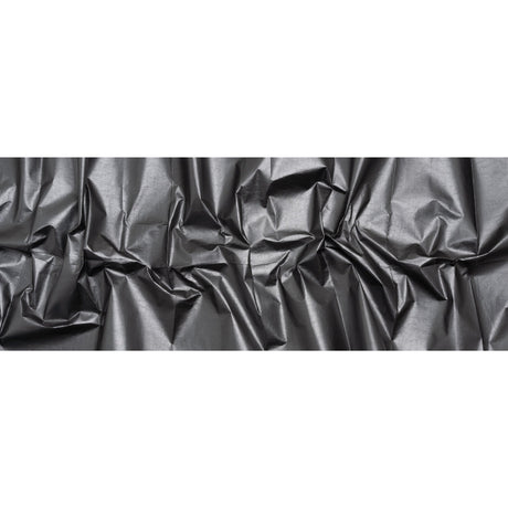 PU Coated Tyvek - Metallic Gunmetal Gray