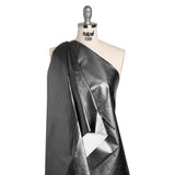 PU Coated Tyvek - Metallic Gunmetal Gray