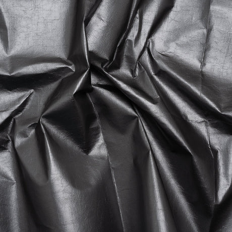 PU Coated Tyvek - Metallic Gunmetal Gray