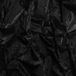 PU Coated Tyvek - Tactile Black Faux Leather Look