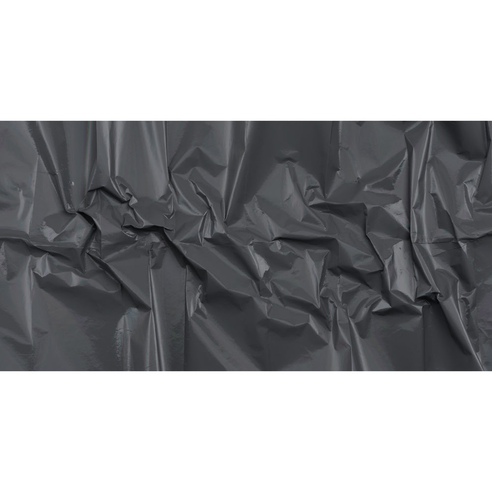 PU Coated Tyvek - Holographic Rainbow Glossy Gray