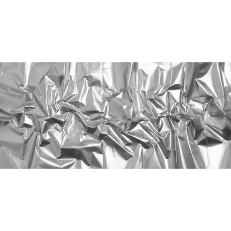 PU Coated Tyvek - Shiny Silver