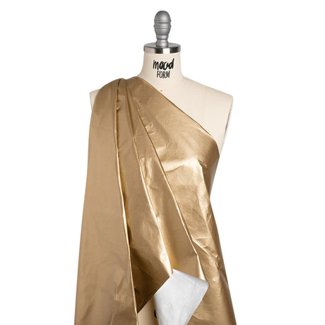 PU Coated Tyvek - Shiny Gold