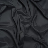 Stretch Polyester Twill Lining - Charcoal - Josephine Collection