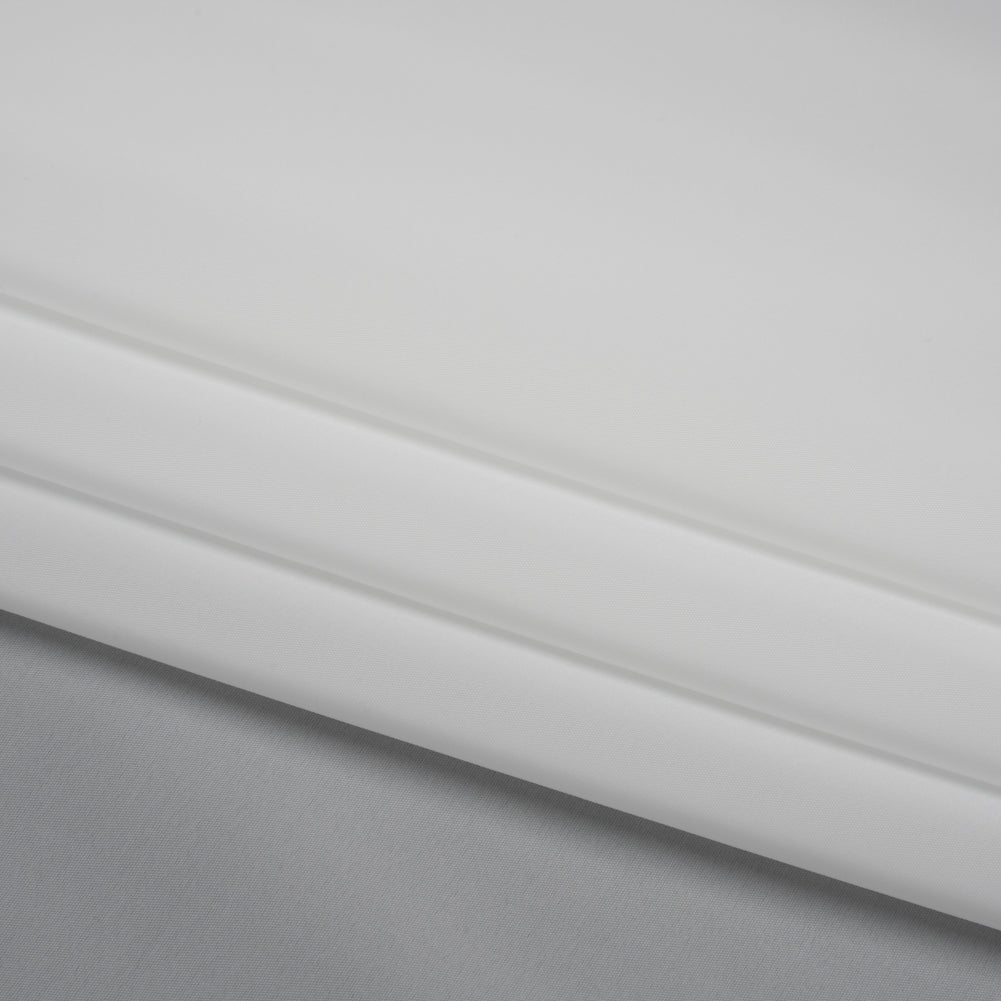 Stretch Polyester Twill Lining - White - Josephine Collection
