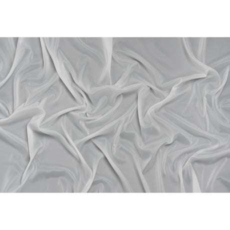 Stretch Polyester Twill Lining - White - Josephine Collection