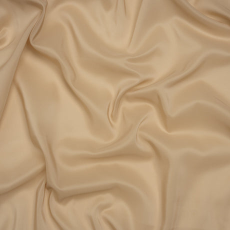 Stretch Polyester Twill Lining - Beige - Josephine Collection