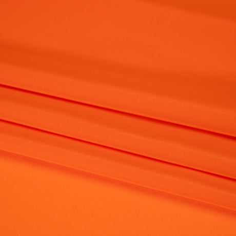 Stretch Polyester Twill Lining - Orange - Josephine Collection